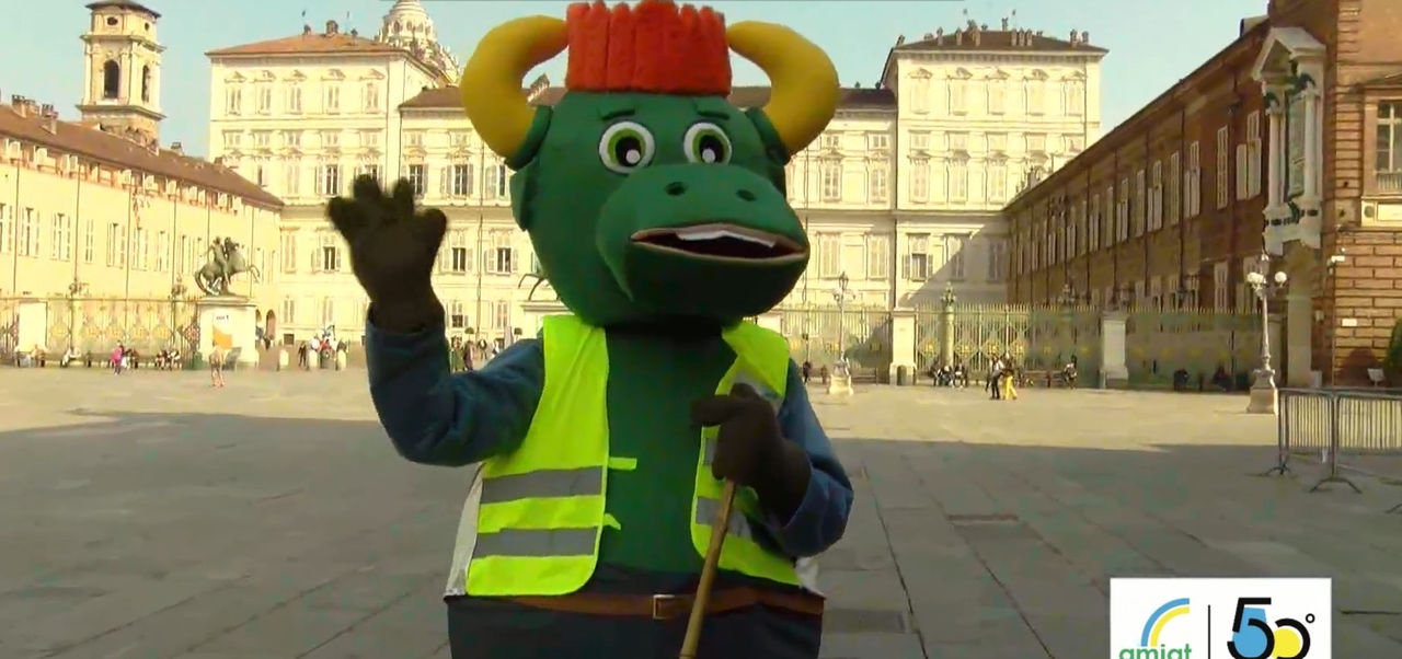 Taurino Netturbino: la mascotte di Amiat