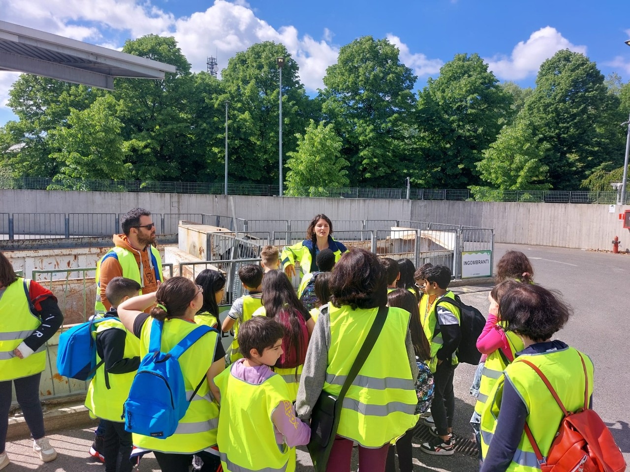 Raccolta al parco ruffini