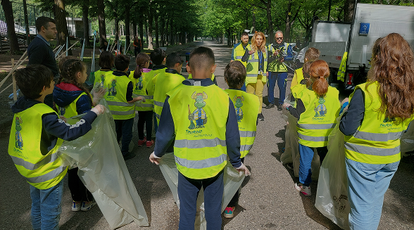 Visita all'ecocentro